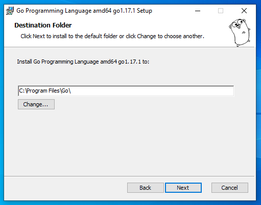 How to install Golang in Windows 10